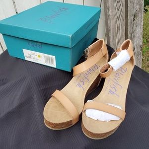 Blowfish wedge heel sandals, Size 11--NWT